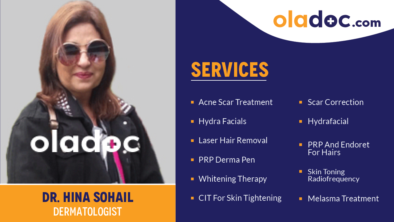 Services provided by Dr.Hina Sohail